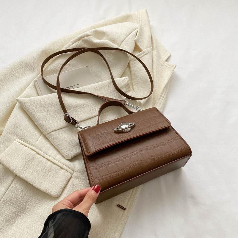 Trendy Casual Crossbody Bag Stylish Small Square Handbag For Everyday Use