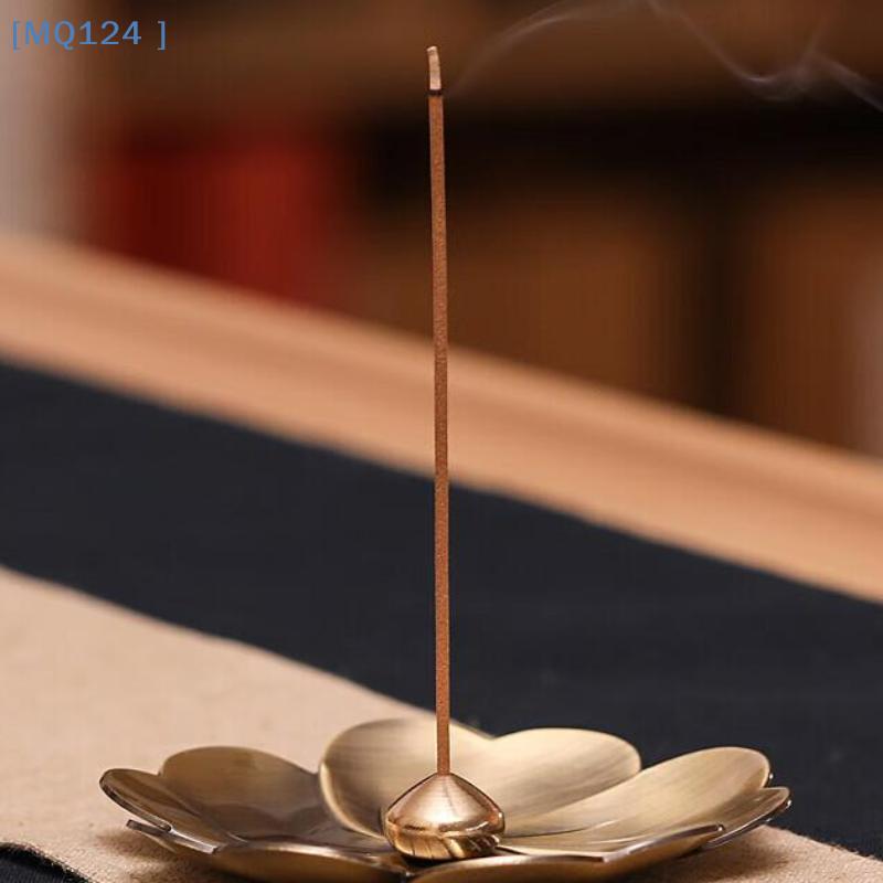 Alloy Sakura Incense Stick Burners Cherry Blossom Stick Holder Mini Retro Incense Plate Office Desktop Ornament Home Decoration