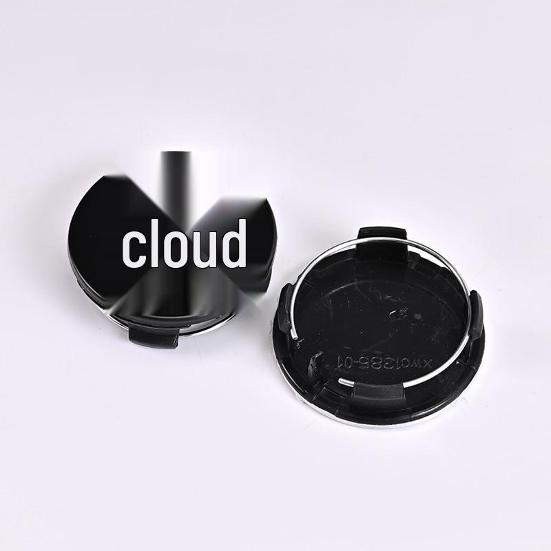 56mm Dekorative Radnabenkappen mit Mittelkappe & Modifizierter Schraubenkappe für Tesla Model Y/3/X/S