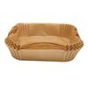 100Pcs Fryer Disposable Non Stick Paper Liner Oil Proof Waterproof   Fryer Oil Paper for Microwave Frying Pan