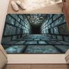 MELLON 3D Optical Illusion Non-Slip Doormat Welcome Mat Bathroom Living Room Kitchen Absorbent Floor Mat Home Decor