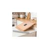 Stainless steel rolling pin for bread making, adjustable thickness, baking and confectionery tool