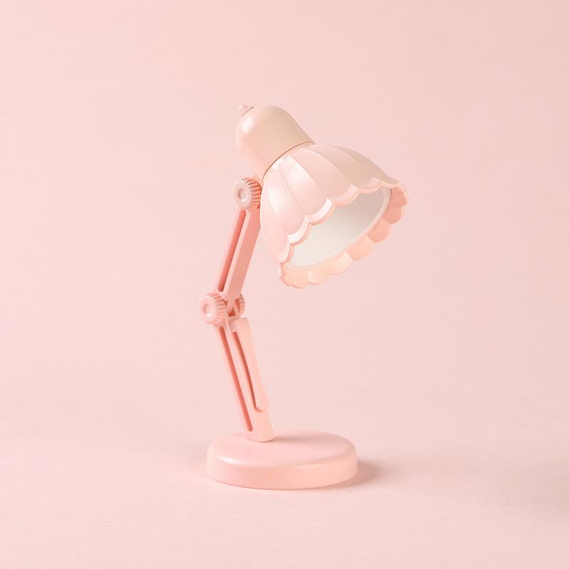 Mini Table Lamp Ceiling Lamp LED Light Dollhouse Dolls House Lighting Toys Gifts for Children Dollhouse Miniature Furniture Toy