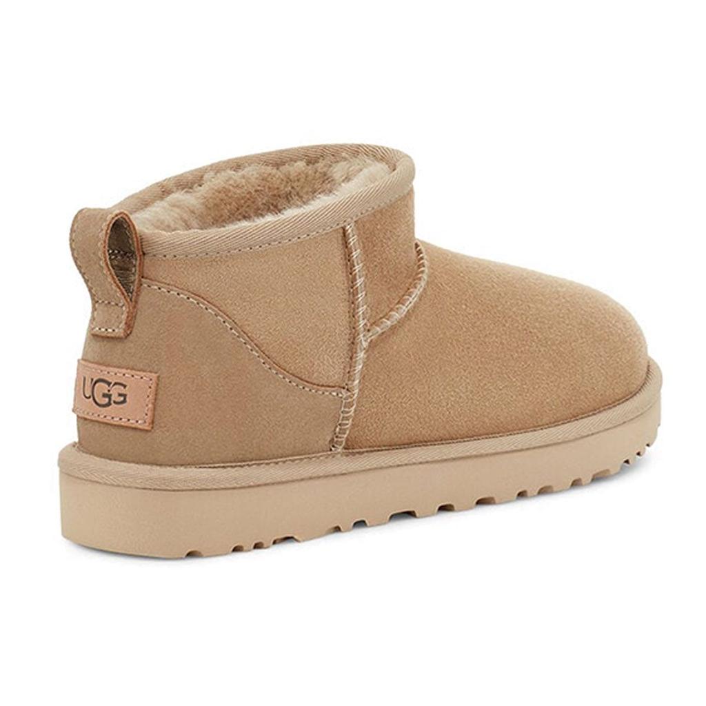 UGG Bota Clásica Ultra Mini Arena Zapatillas Mujer Crema 1116109-SAN