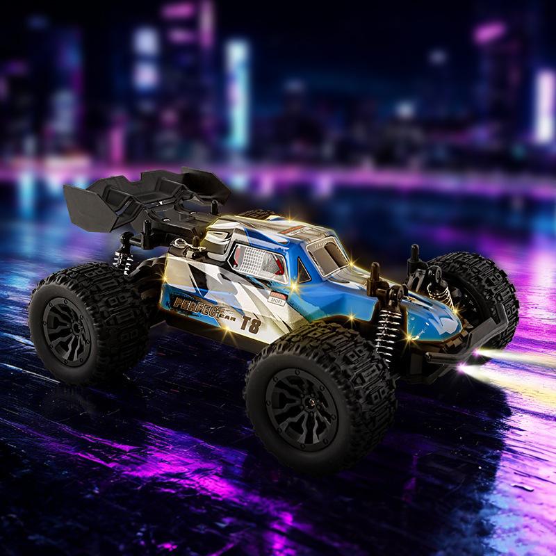 1:20 Scale 2.4GHz Remote Control Cool Stunt Car All-round Driving Lighting for Children's Off-road Racing Remote Control Car Boy's Gift