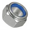 DIN 985 STAINLESS STEEL SELF-LOCKING HEXAGON NUT METRIC M-5. 100 Units