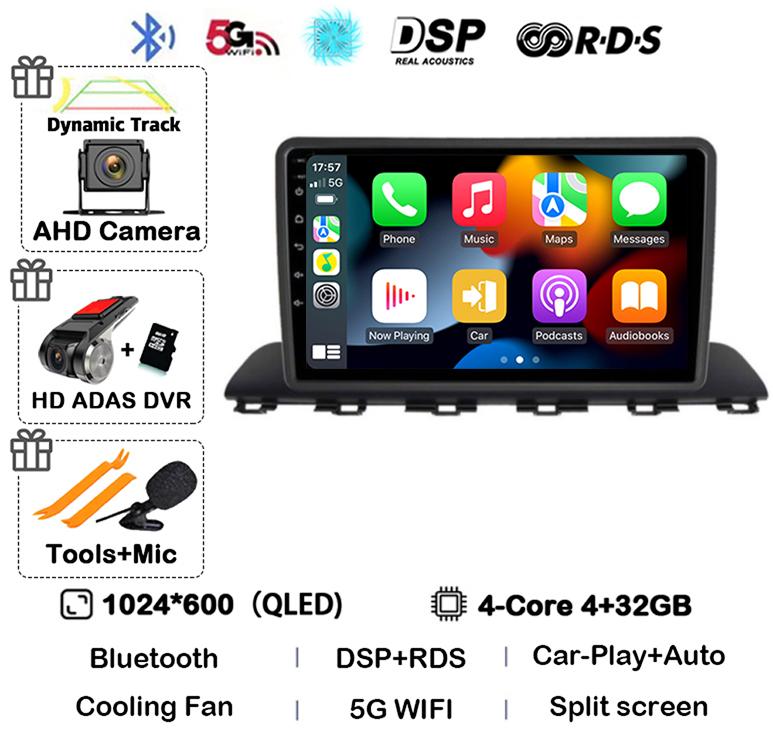 Android 14 Carplay Auto WIFI+4G For Hyundai HB20 2021 2020 Autoradio Navigation Multimedia Video Player 2Din DVD Car Stereo GPS