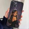 T-Rapunzel Princess Phone Case For iPhone 17 16 15 14 13 12 Max Plus Silicone Black Cover