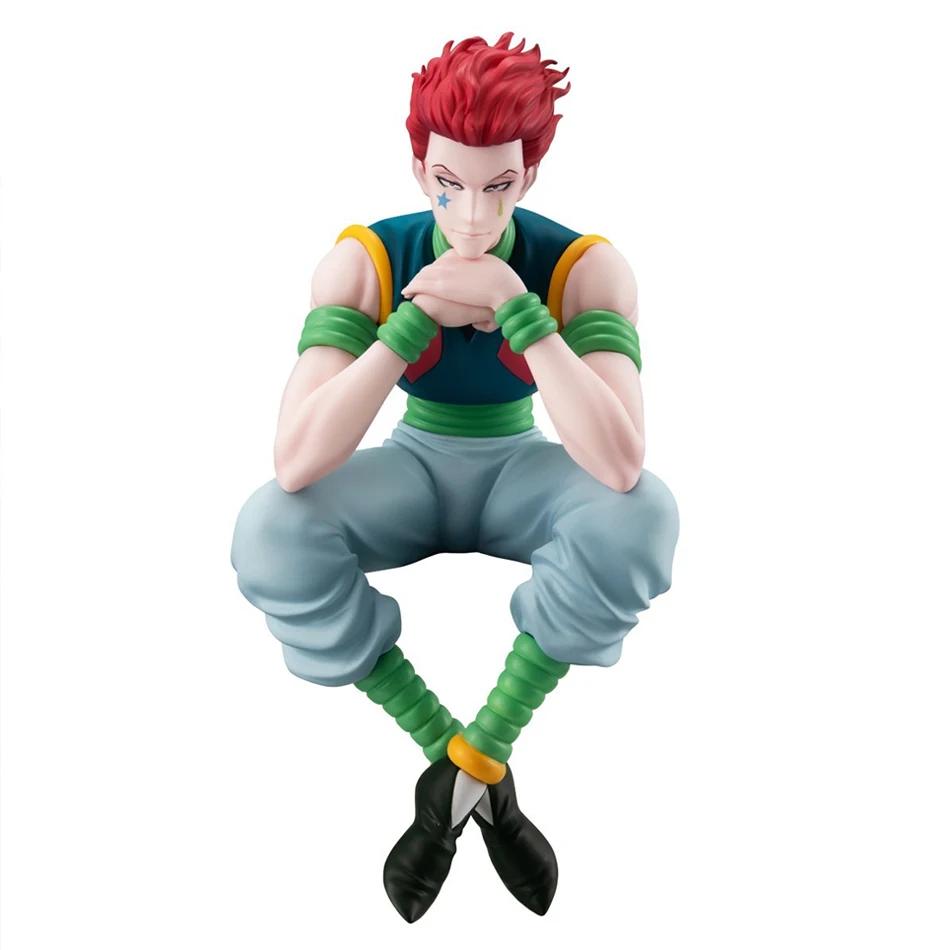 14cm Hunter Anime Phantom Troupe Hisoka Figure Noodle Stopper PVC Model Room Decoration Toy