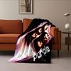 Band Art Blanket - Deep Purple for all seasons blanket lunch break throw gift