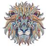 3D Löwe Mode Aufkleber Patch DIY Aufbügelbar Transfer Aufnäher Kleidung Stoff