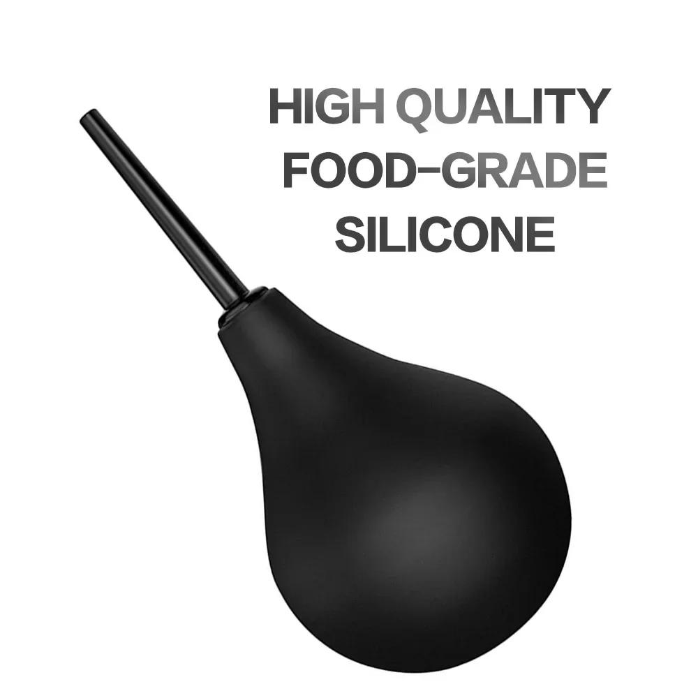 Enema Cleaning Container Vaginal Anal Cleaner Douche Bulb Medical Rubber Hygiene Adult Sex Toys Backdoor Play BDSM