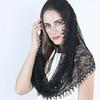 Lace Mantilla Catholic Church Chapel Veil Exquisite Flower Embroideries