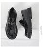 2024 Men's Large Size Heightening Leather Loafers - Youth Big Toe, Thick Sole