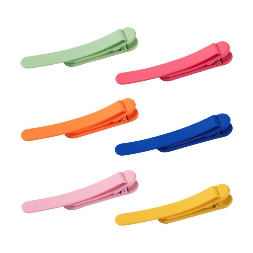 3/6pcs Simple Book Spare Parts Non-Deforming Automatic Bookmark Silicone Bookmark  Business