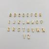 Modische Pfirsichherz-Buchstabenanhänger Schlüsselbeinkette