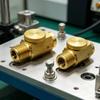 Accuracy Air Pressure Regulator Valves with Double Threaded Ports 1/4 Inch Threads Easy to Use for Engines & Motors