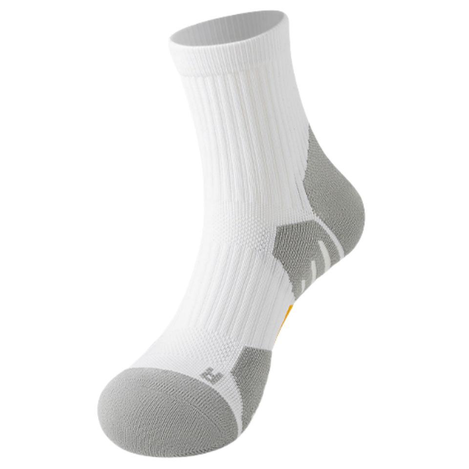 Men's Thickened Terry Non-Slip Sports Socks for Badminton, Running, Basketball, and Marathons