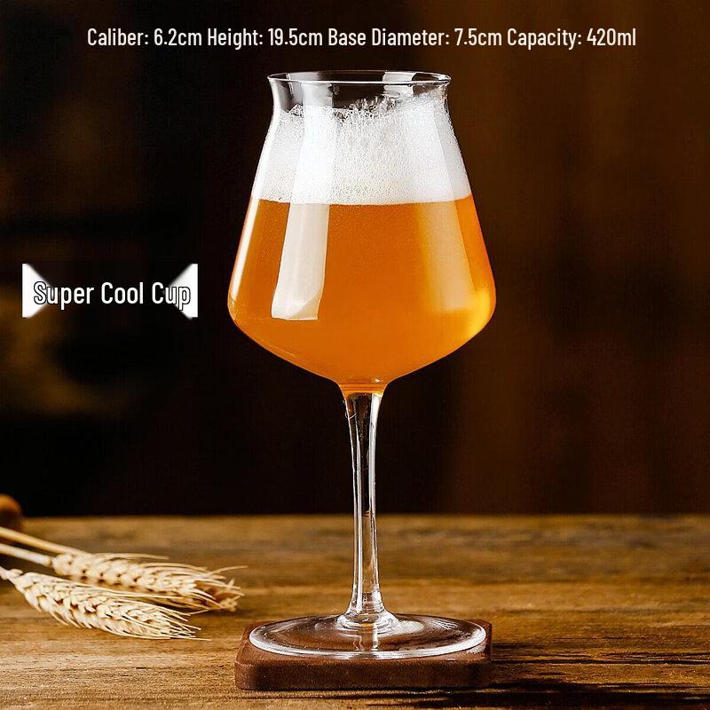 Large Craft Beer Pint Glass