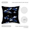 Chinese Cloud Pattern Cushion Cover Anti-dustmite Pillowcase Invisible Zipper Silky Short Plush Sofa Cushion Cover
