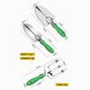 11pcs Garden Iron Shovel Tool Set with Storage Bag Stainless Steel Flower Shovel Hoe Vegetable Planting Digging Gardening Tools