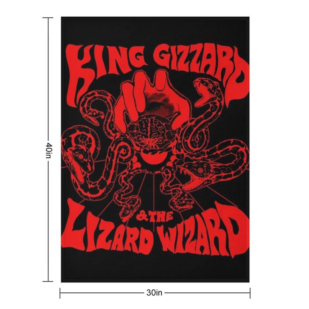 Gizzverse Red (CHECK OUT MORE GIZZ MERCH ON MY PROFILE) Throw Blanket Designers Kid'S for winter Vintage Blankets