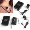 Audio Meeting Speaker Lavalier Lapel FM Transmitter Receiver Wireless Microphone Clip Mic System