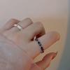 Elegant High-End Enamel Ring for Women - Luxurious All-Match Design, Perfect for Index Finger or As a Couple Ring
