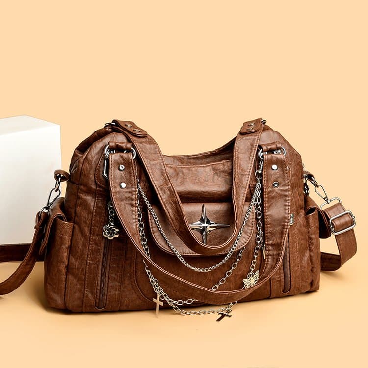 Women's Large Capacity Handheld Shoulder Crossbody Bag