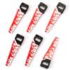 21pcs Dangle Earrings Black Flower Double-Sided Dagger Charms Halloween Knife Earring Keychain Pendant Cool Unique Accessories