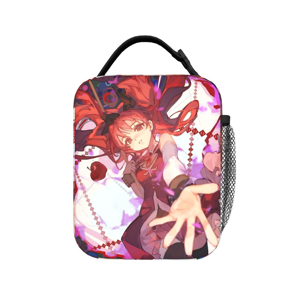 Puella Magi Madoka Magica Insulated Lunch Bag Portable Cute Anime  Reusable Cooler Bag Tote Lunch Box School  Outdoor Food Bag