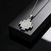Cross Saint St. Benedict Pendant Stainless Steel San Benito Catholic Religious Double Sided Necklace Amulet Jewelry Gifts