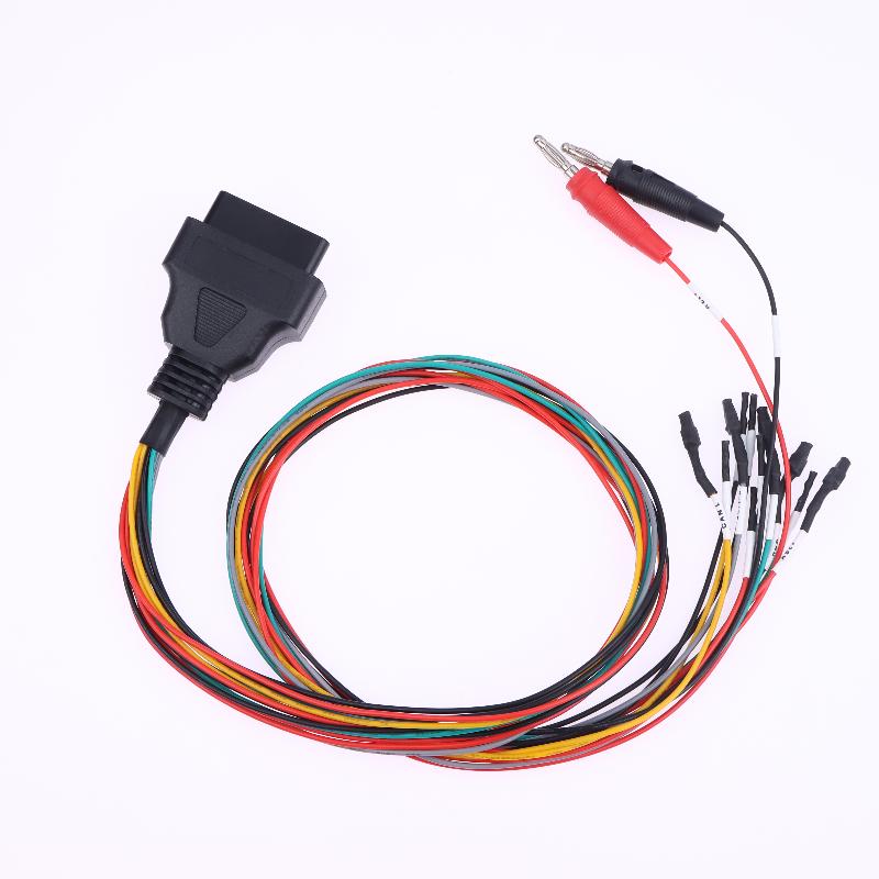 Car Obd2 Diagnostic Adapter Universal Ecu Connection Cable Ecu Pinout 12V Switch Mpps Obd Breakout Tricore Interface Cable