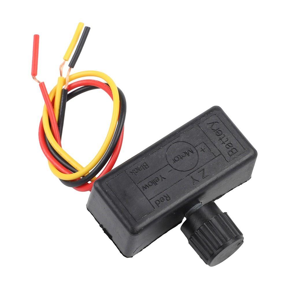 1Pcs 12V Electric Sprayer Governor 70W Max Wiring Connector Water Pump Speed Regulator Durable Control Metal Plastic