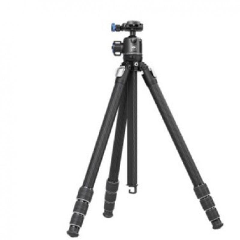 Sirui ST124+ST10 Carbon Fiber Tripod Set for DSLR Cameras with Professional Low-Profile Ball Head