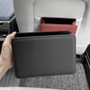 Convenient Leather Vehicle Garbage Holder Leakproof Construction Dust Bin Easy Cleaning Removable Design For Auto Spaces
