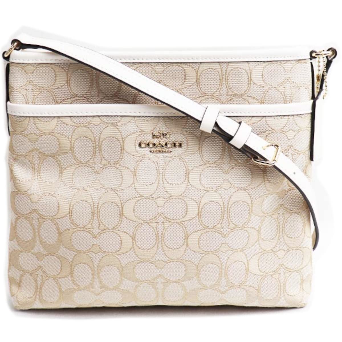 

Сумка через плечо COACH F29960 Outline Signature Light Khaki x Chalk [Coach] Женская #01 [Товар Outlet] [Товар]