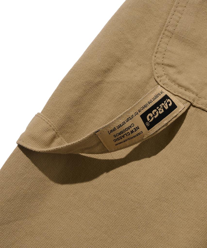 CARGOBROS FOR WOMAN Cotton Carpenter Bermuda Pants (Beige)