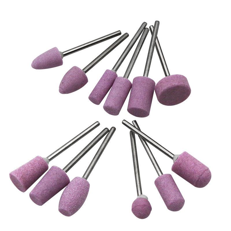 12-Piece Quartz Nail Polishing and Exfoliation Tool Set