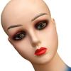 Testa di Manichino Calva Femminile Manichino Supporti per Parrucche Liscio Multiuso Modello Espositore Portaoggetti