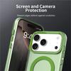 For Magsafe Magnetic Case for IPhone 17 Air Candy Color Translucent PC + TPU Shockproof Hard Bumper for Iphone 17 Pro Max 17pro