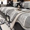 Irregular Shape Chenille Sofa Covers for Living Room Non-Slip Stripes Jacquard Sofa Cushion Four Seasons Sofa Towel Seat Cushion
