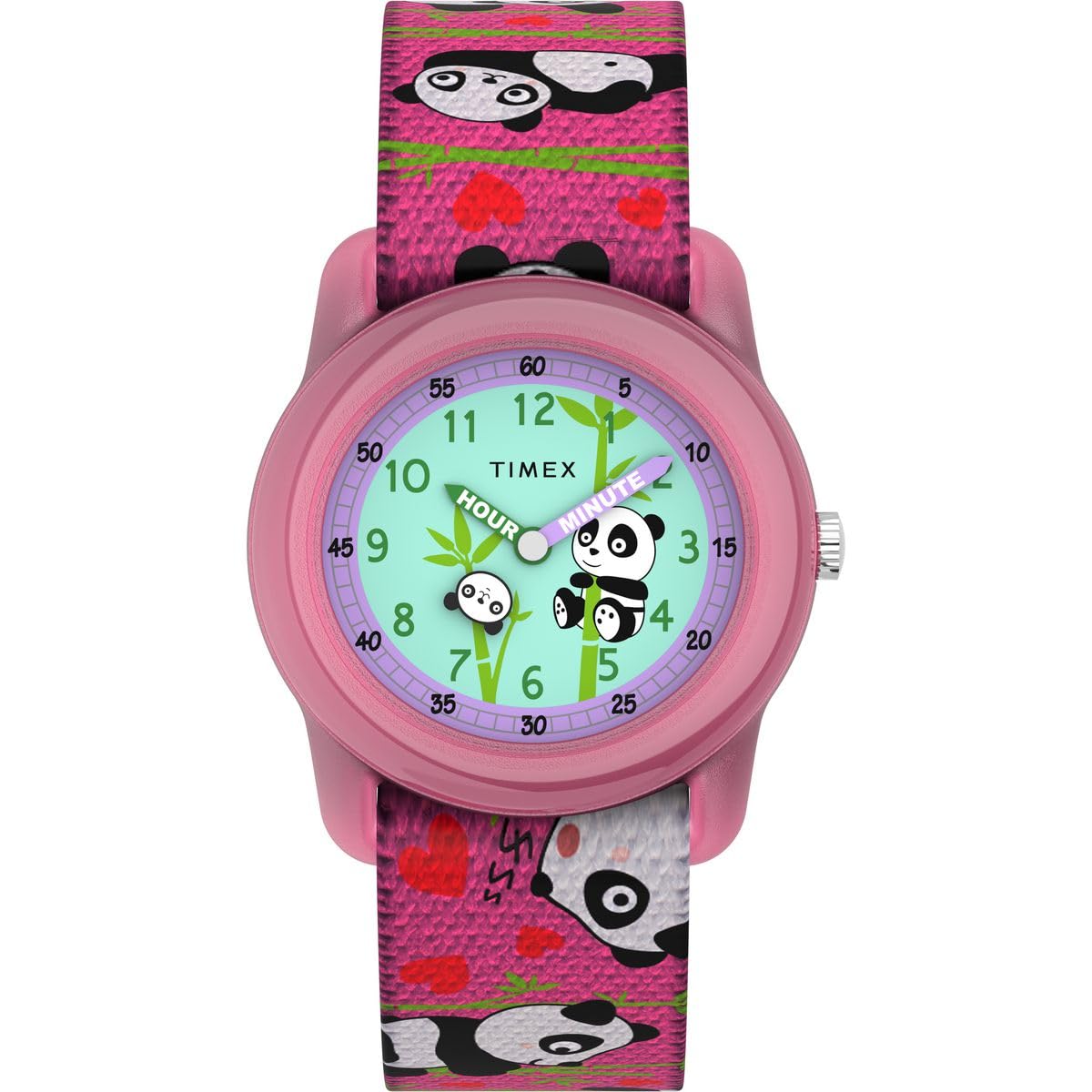 

[TIMEX] Girls Watch Time Machine TW7C77100 Quartz 3 ATM Water Resistant Plastic Green Dial Resin [Item]