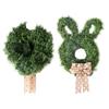 Bunny Adorable Easter Bow Decorative Wreath For Charming Celebrations Holiday