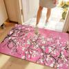 Door Mat Van Gogh Starry Night Almond Blossom Print Art Floral Living Room Kitchen Bedroom Entrance Rug Hallway Apartment Decor