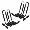 Kayak Carrier Rack Set Canoe Boat Surf Ski Roof Top Mount Bar Rack Car SUV Crossbar