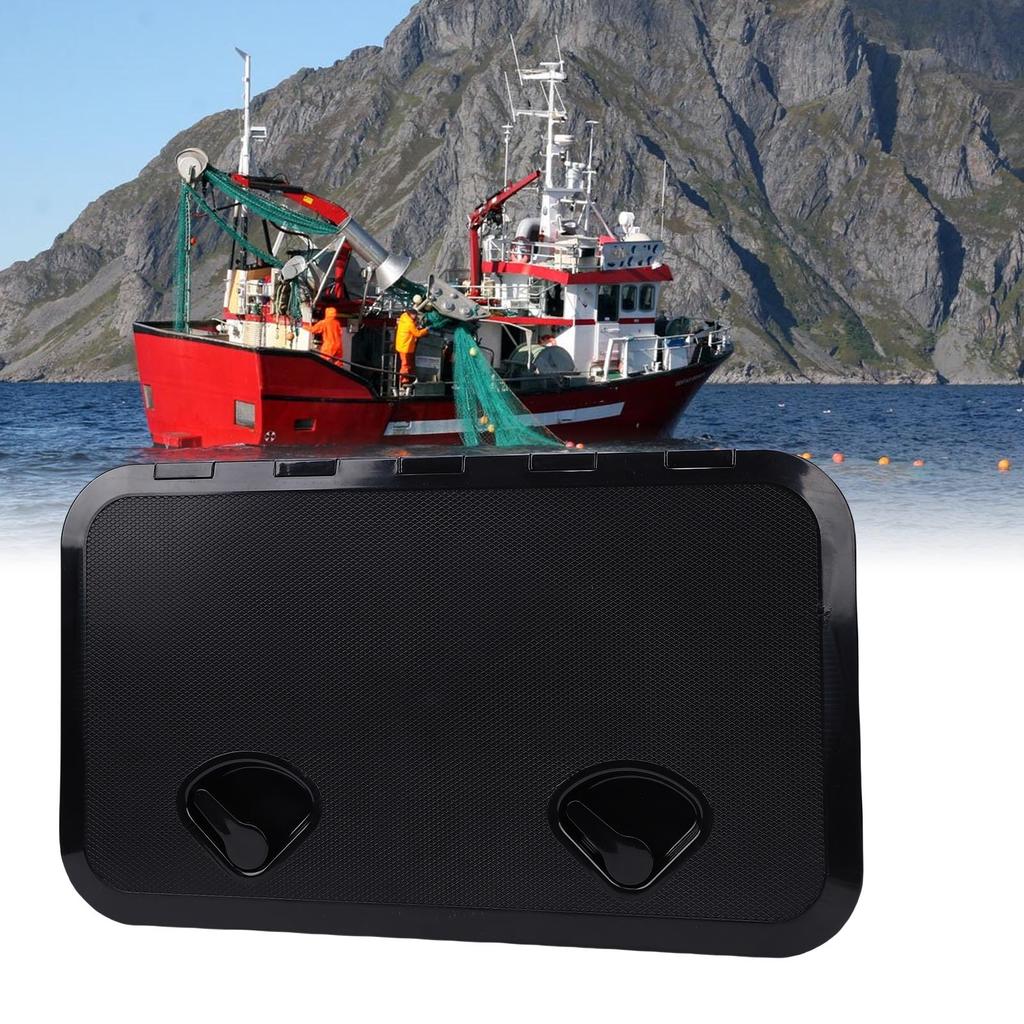 Boat Deck Hatch Lid Boat Hatch 24inx14in Rectangle Boat Deck Hatch 180° Opening Lid Marine Boat Access Hatch Lid for Yachts RV