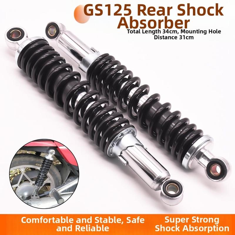 Suitable for Suzuki King shock absorber for GS125/GN125 motorcycles - rear shock absorber, rear fork shock absorber