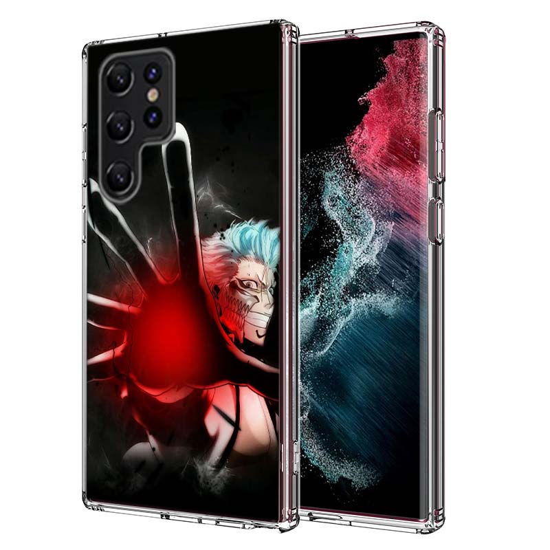 Grimmjow Jaegerjaquez Capa Phone Case For Samsung S26 Ultra S25 Edge Galaxy S23 S21 S20 S24 FE S22 S10 Plus Cover Clear TPU Shel