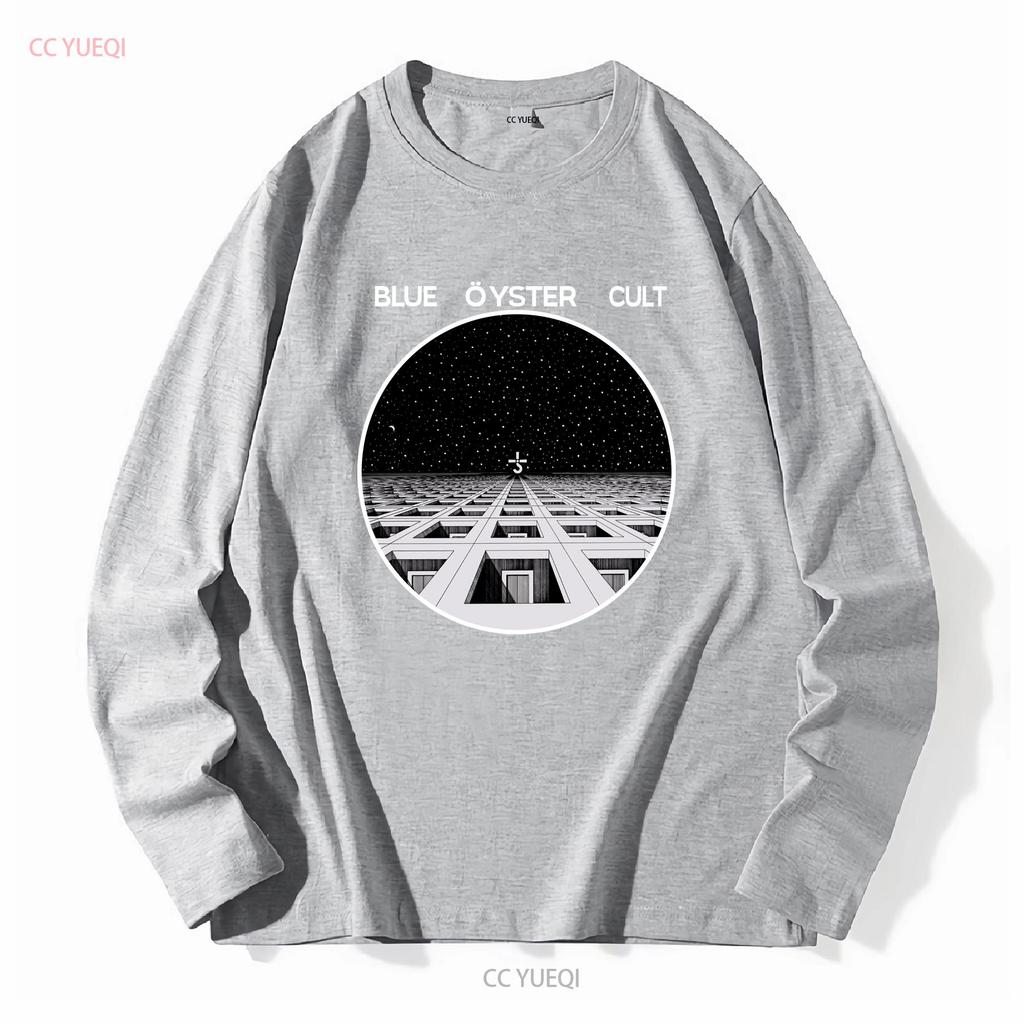Blue Oyster CulT T Shirt Black S 5XL VN3404 vintage Washed Unisex designer clothes Casual Top For Everyday Wear Stylish fashion